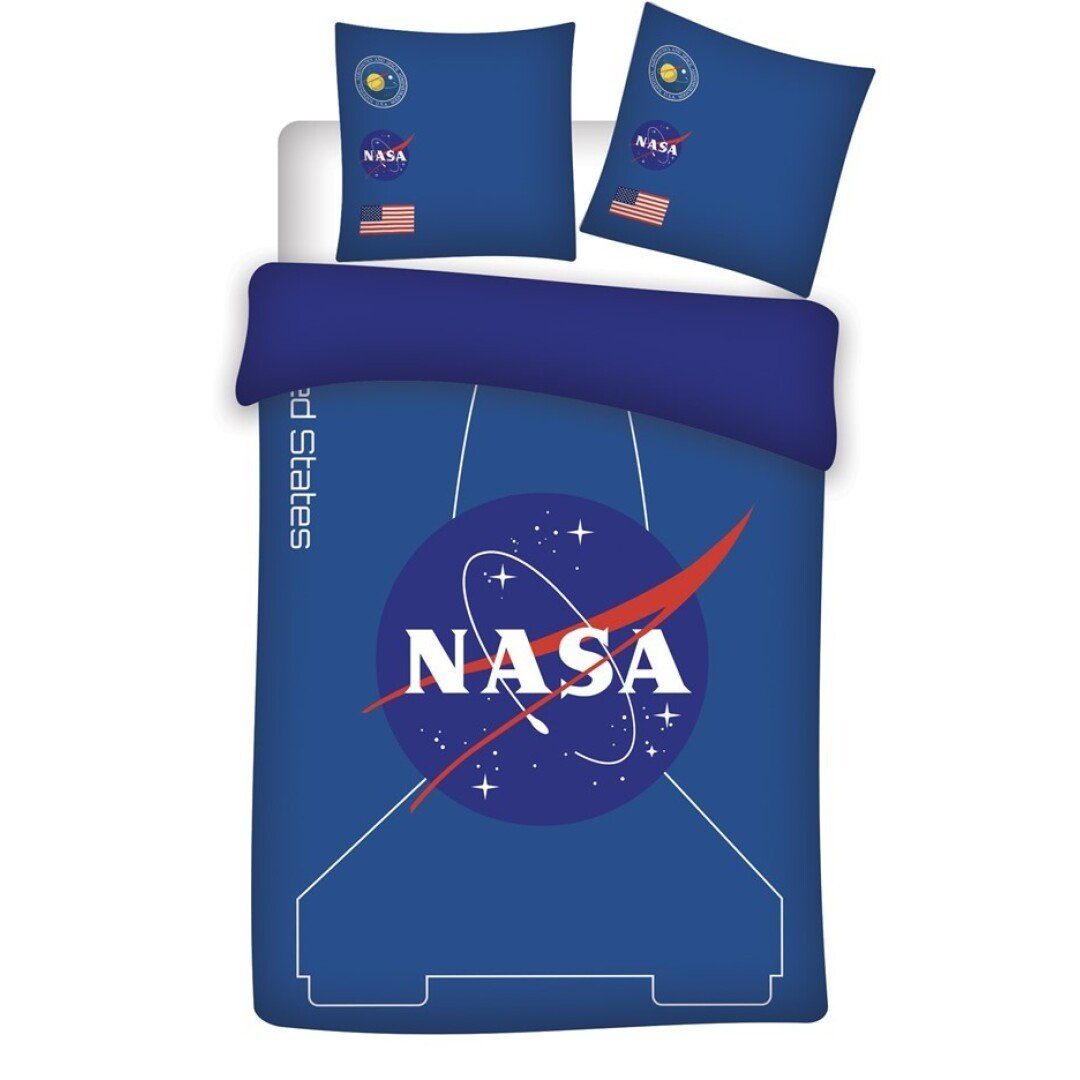 NASA Bettwäsche NASA Space Center Bettwäsche Set, Mikrofaser, Deckenbezug 135-140x200 cm Kissenbezug 63x63 cm