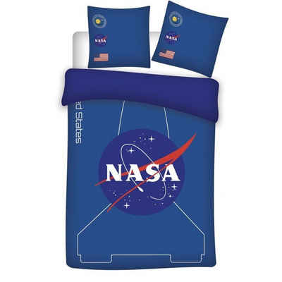 Bettwäsche NASA Space Center Bettwäsche Set, NASA, Mikrofaser, Deckenbezug 135-140x200 cm Kissenbezug 63x63 cm