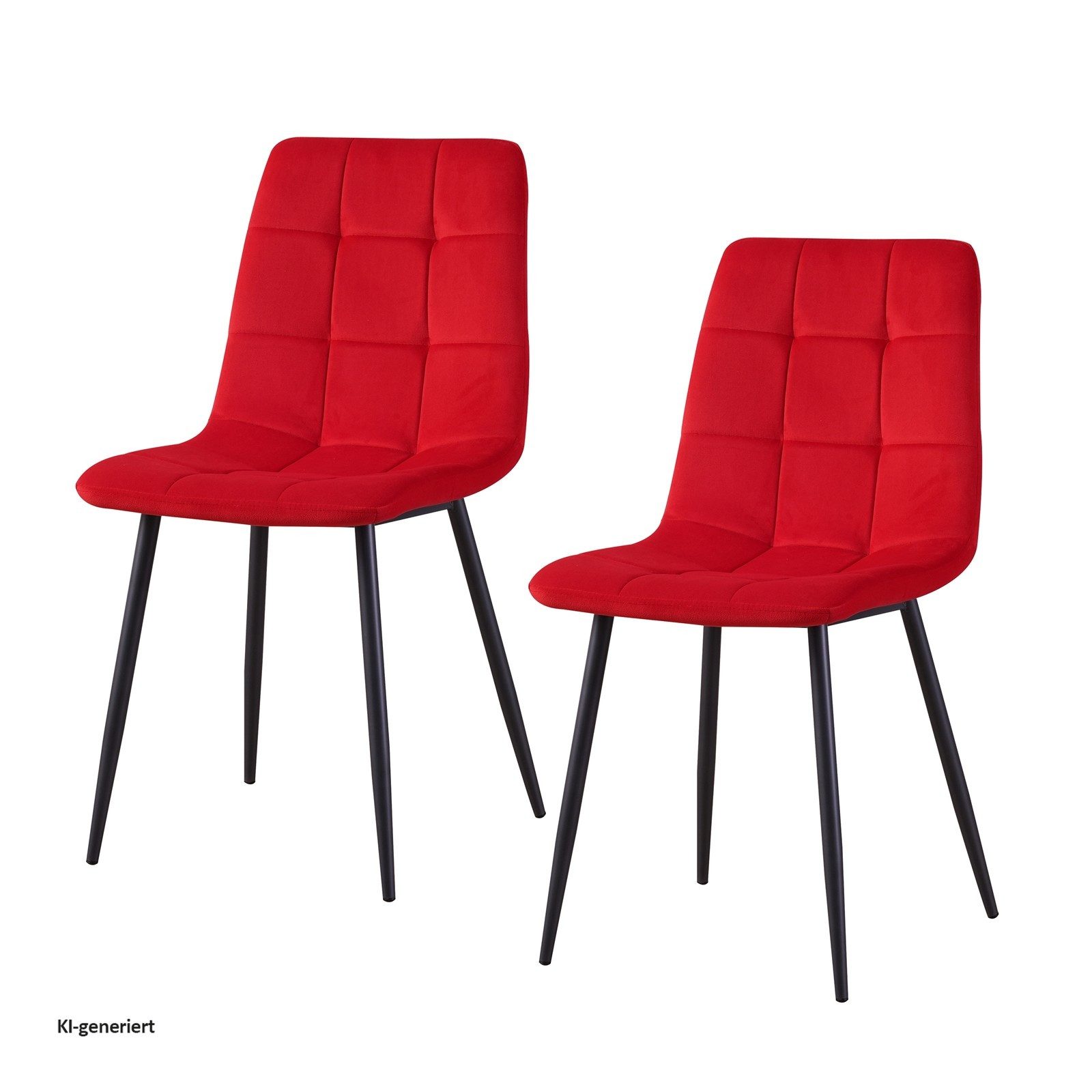 HTI-Living Esszimmerstuhl Stuhl Mesa Velvet 2er-Set (Set, 2 St), Esszimmerstuhl Samt