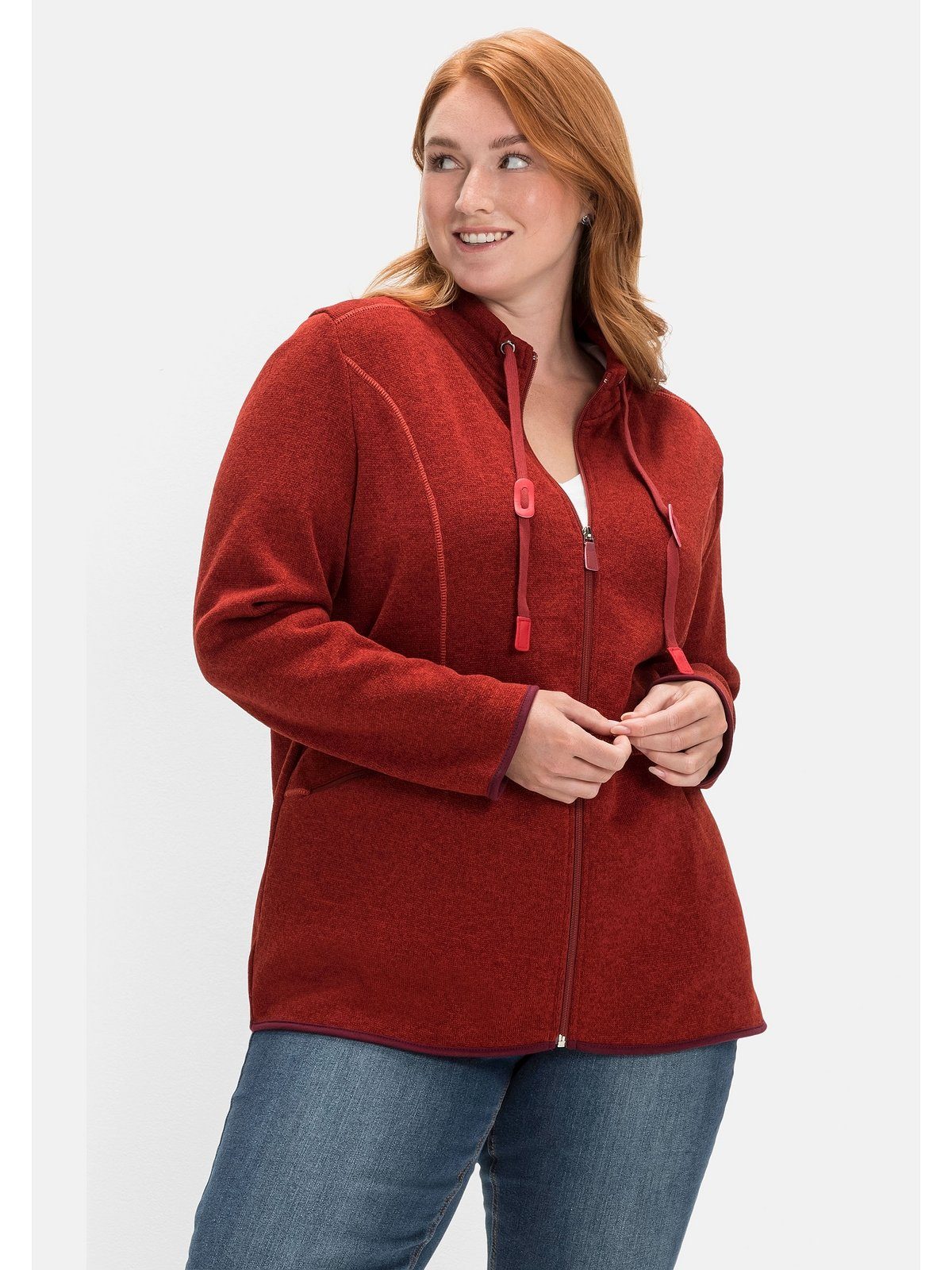 Sweatjacke Große Größen