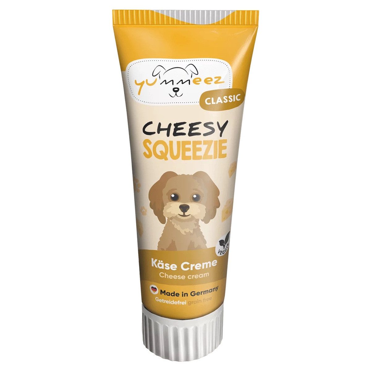 Yummeez Squeezie Cheesy 75 g, für: Hund