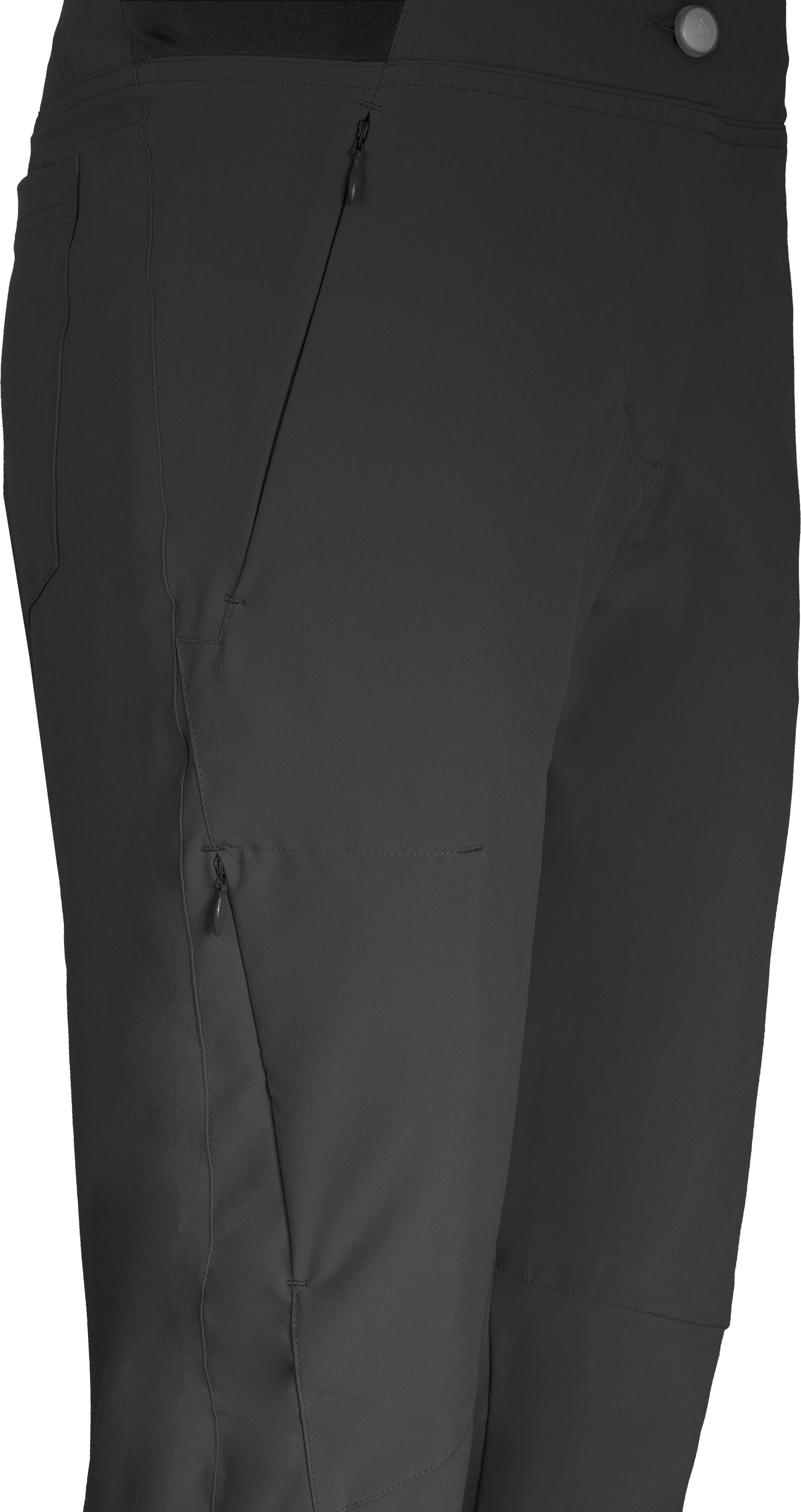 Bergson Outdoorhose AALBORG Vario (slim) Damen Wanderhose, recycelt, elastisch, sportlich, Normalgrößen, schwa