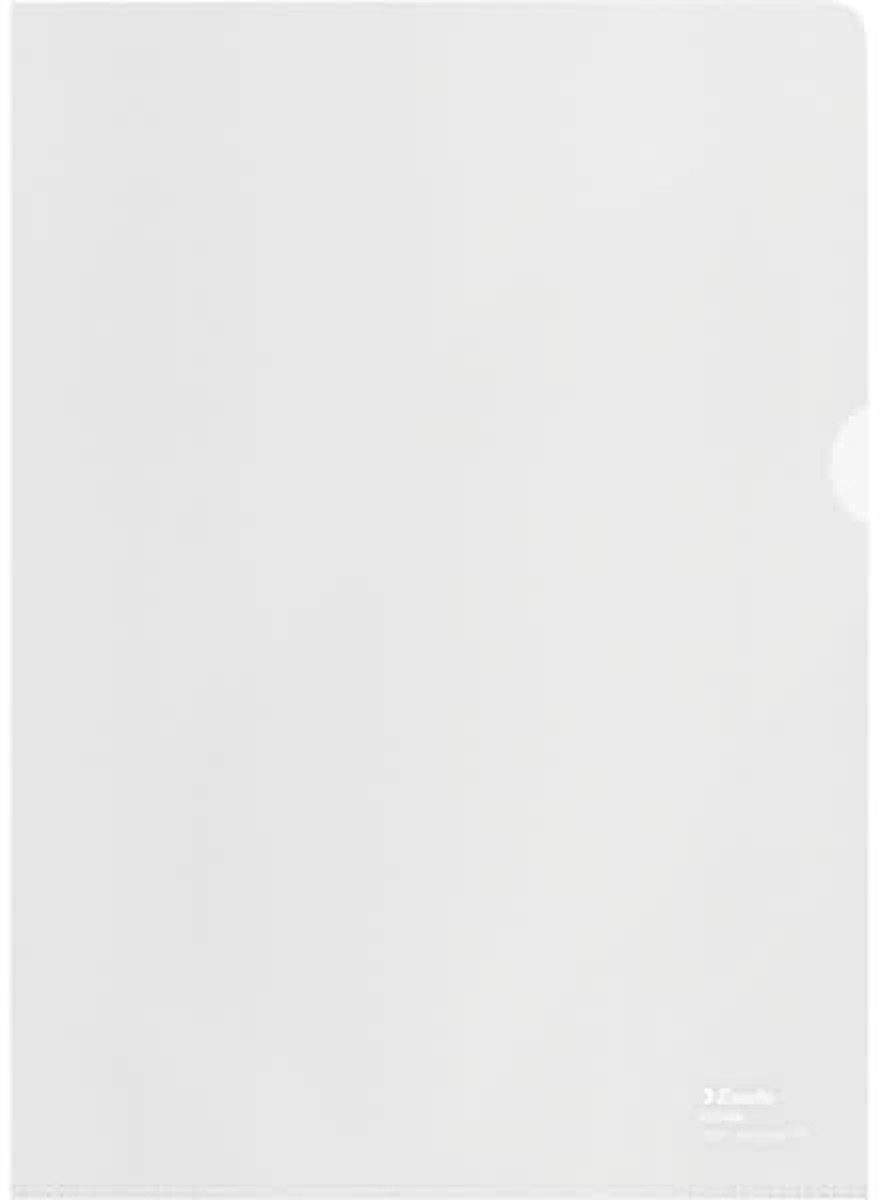 ESSELTE Prospekthülle Sichthülle recycled A4 PP dokumentenecht genarbt VE=100 Stück farblos