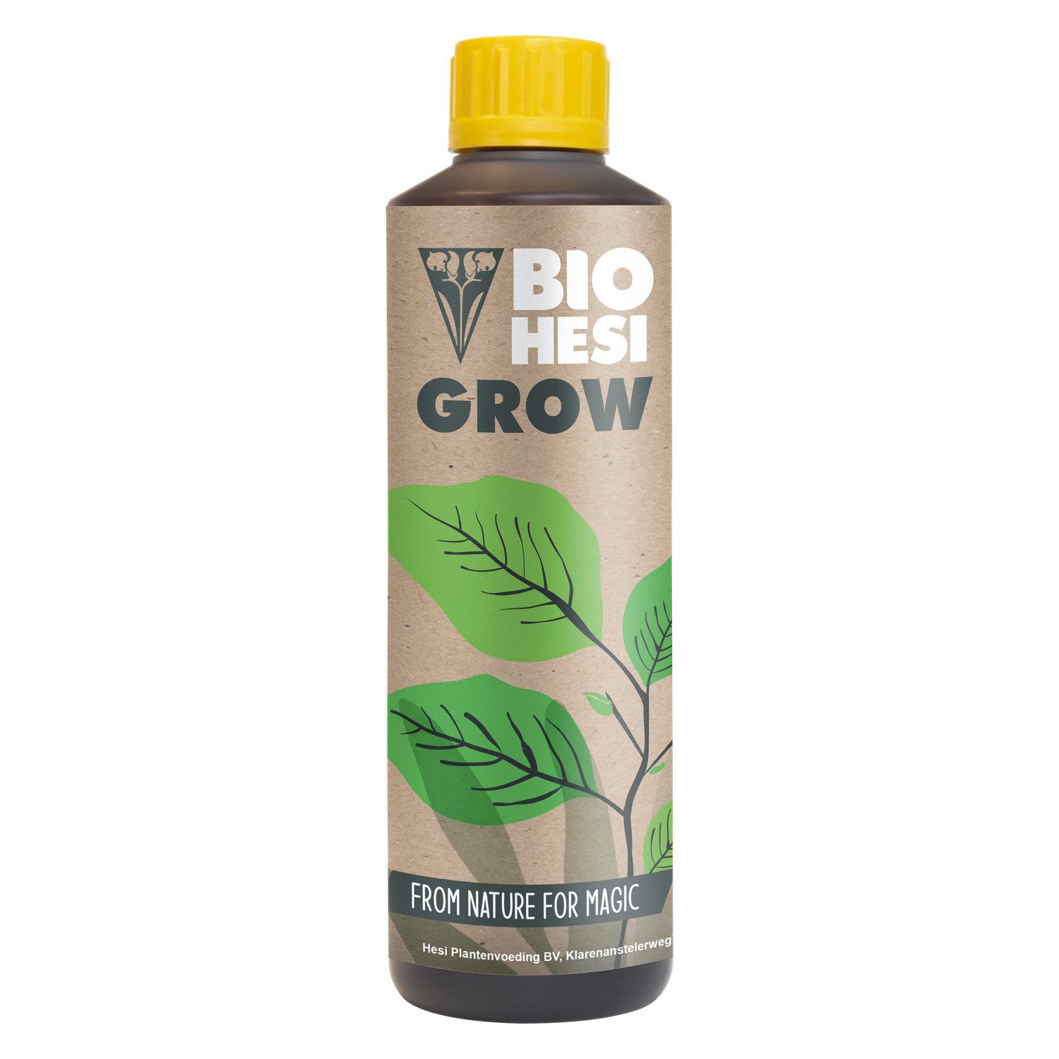 HESI Pflanzendünger Bio-Dünger Grow - NPK 4-1-4 - flüssig, vegan, Konzentrat