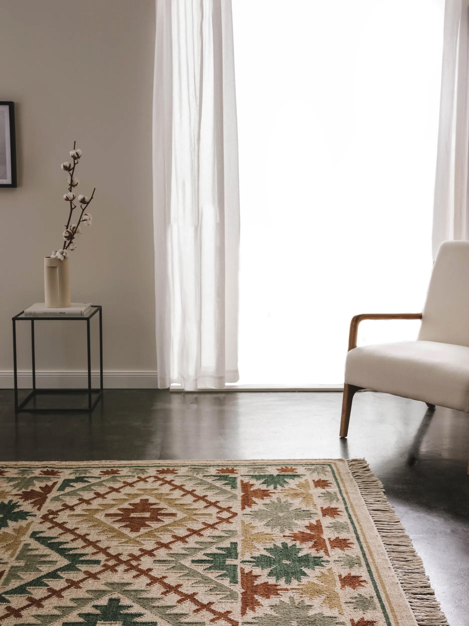 benuta Teppich Zohra, rechteckig, Höhe: 5 mm, Teppich Wohnzimmer, Schlafzimmer, Esszimmer, Flur, Kunstfaser, Cozy