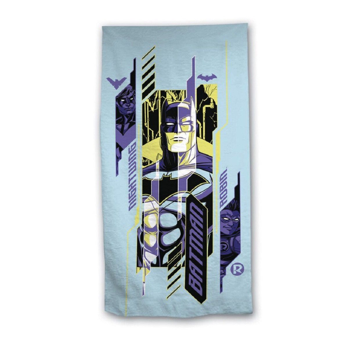 Batman Strandtuch Strandtuch – Mikrofaser-Design für heldenhafte Strandtage, 70 x 140 cm