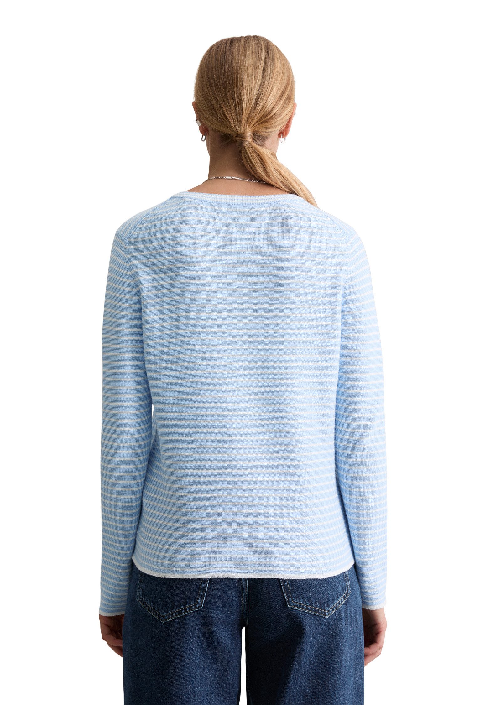 Marc O'Polo DENIM Strickpullover aus Compact Cotton