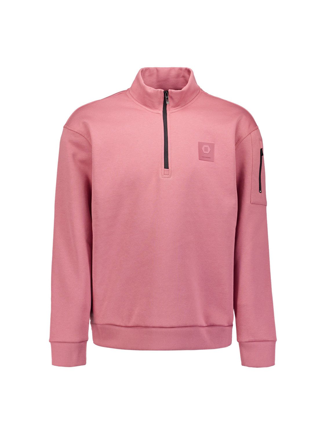 NO EXCESS Sweatshirt Sweater mit Stehkragen - Regular Fit