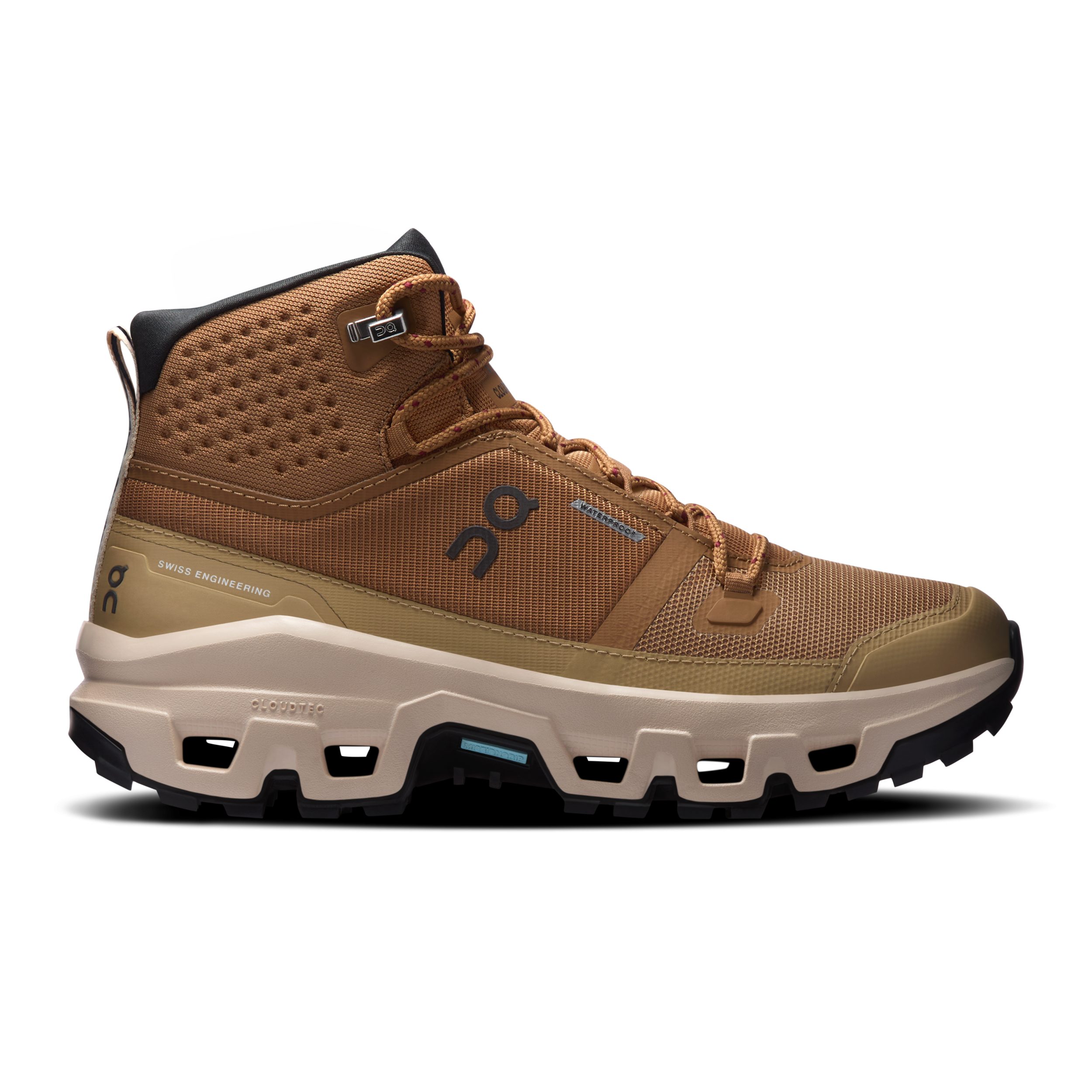 ON RUNNING Cloudrock Mid WP SPHINX / SAND Wanderschuh