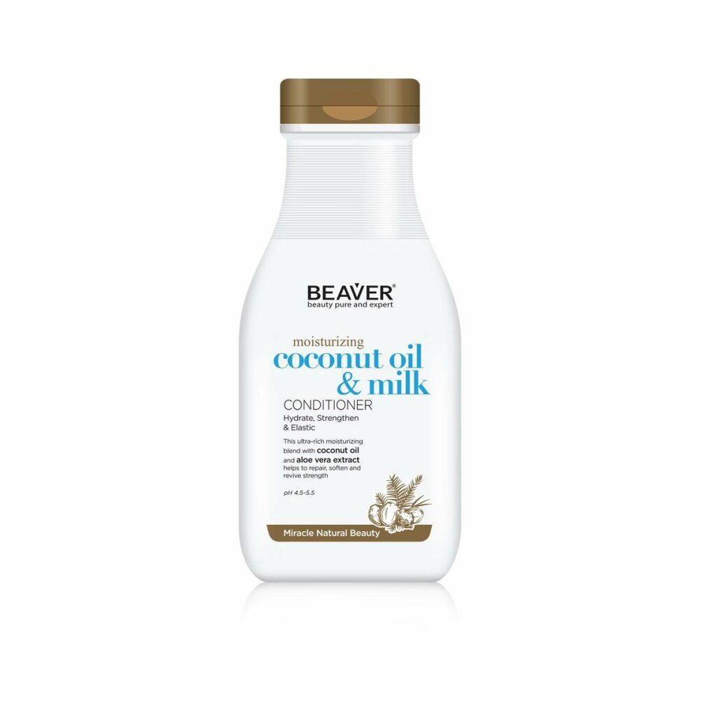 Beaver Haarpflege-Set Biber COCONUT OIL & QUINOA feuchtigkeitsspendende Pflegespülung