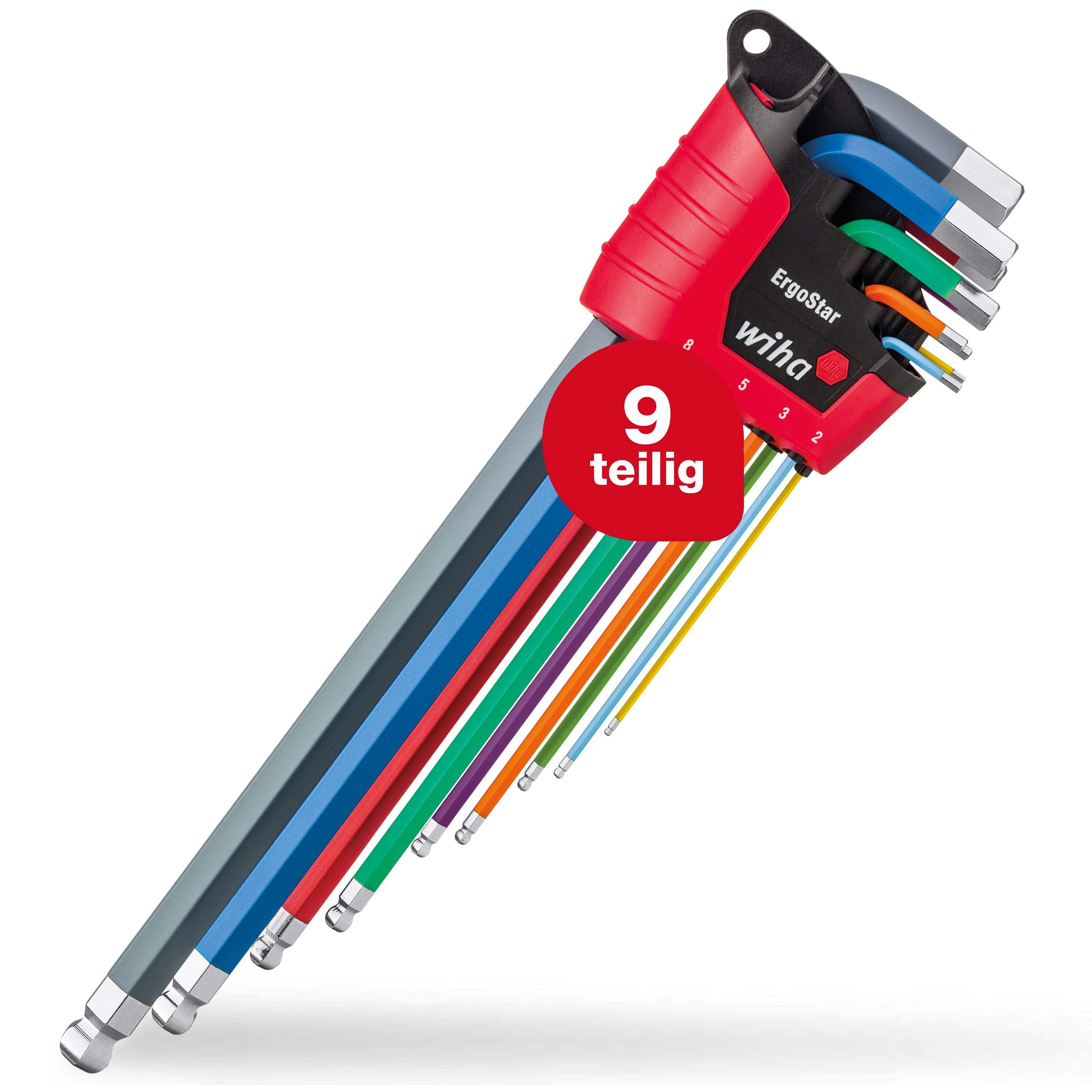 Stiftschlüssel ErgoStar Halter (43849) - 10 tlg.