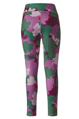 Angel of Style Lederimitathose Funktions-Leggings atmungsaktiv Color-Camouflage