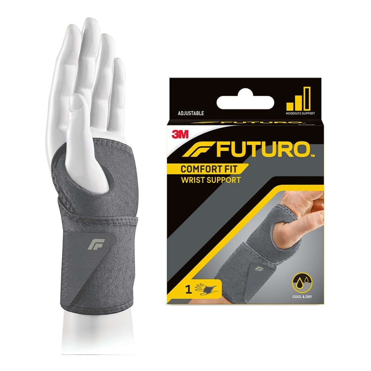 FUTURO" Handgelenkbandage Comfort Fit, universal, links/ rechts passend