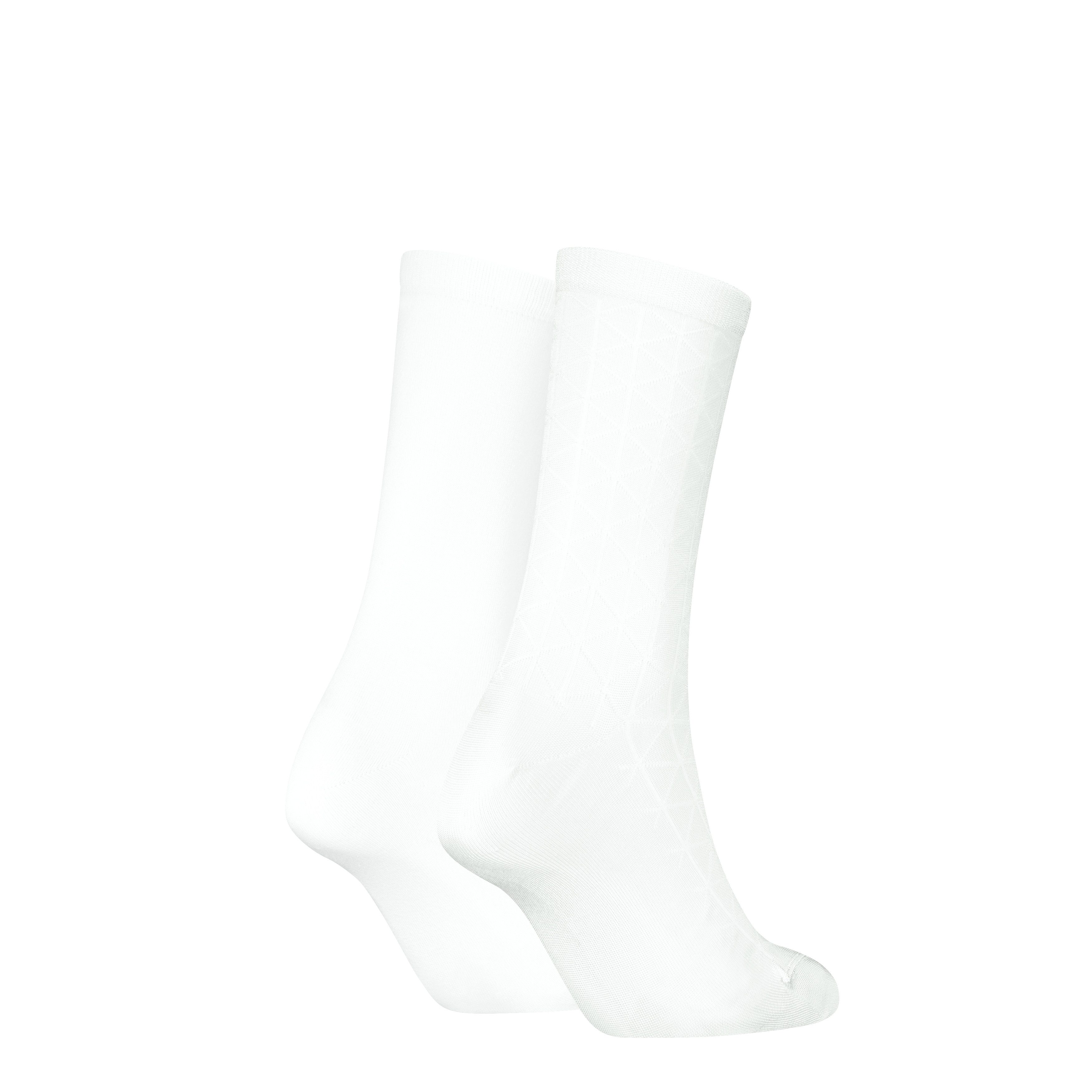 Calvin Klein Socken CK WOMEN SOCK 2P DROPNEEDLE PATTERN (2 Paar)