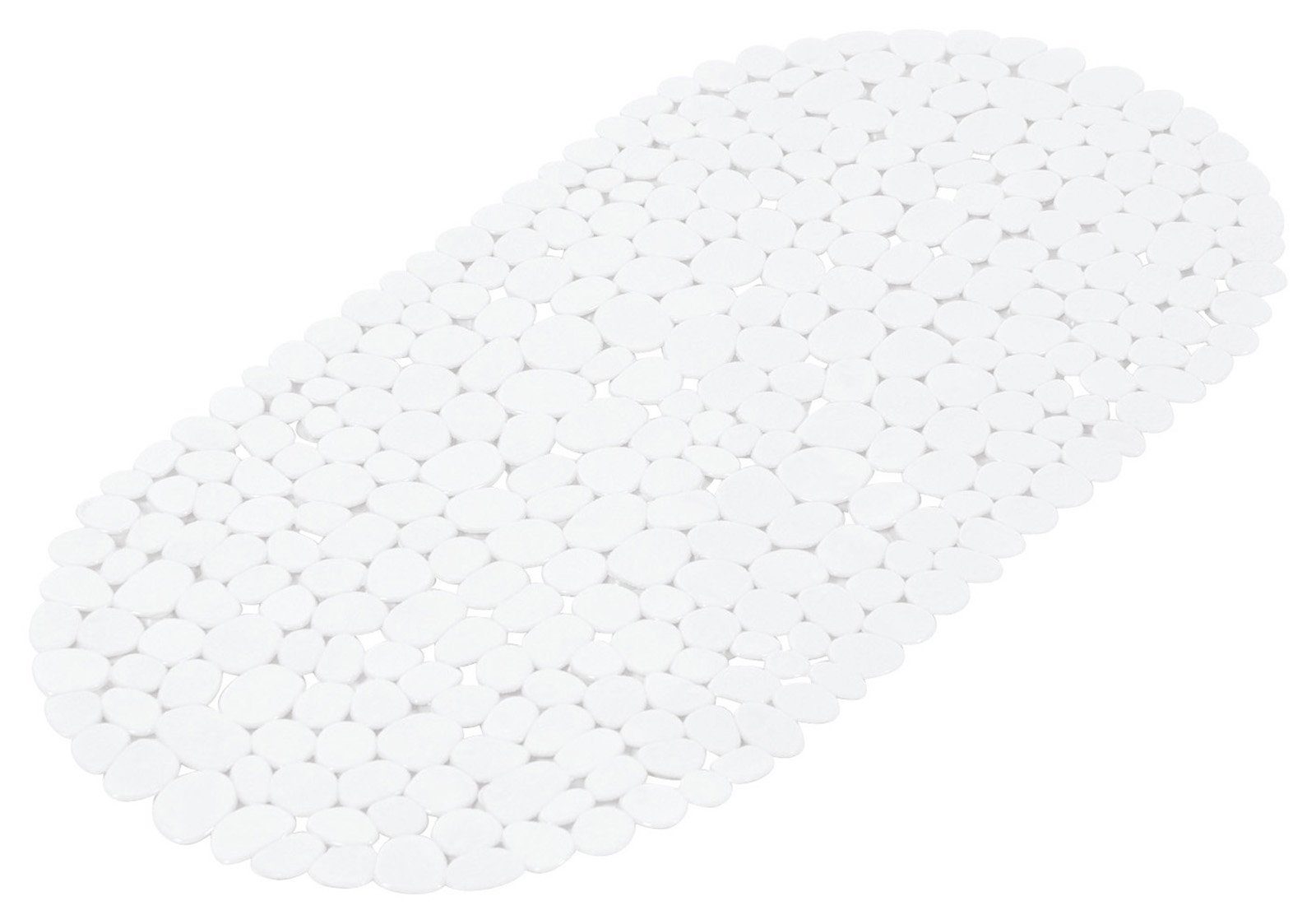 One Home Badematte Steinoptik, mit Saugnäpfen, PVC, abgerundetes Rechteck, rutschhemmender Rücken