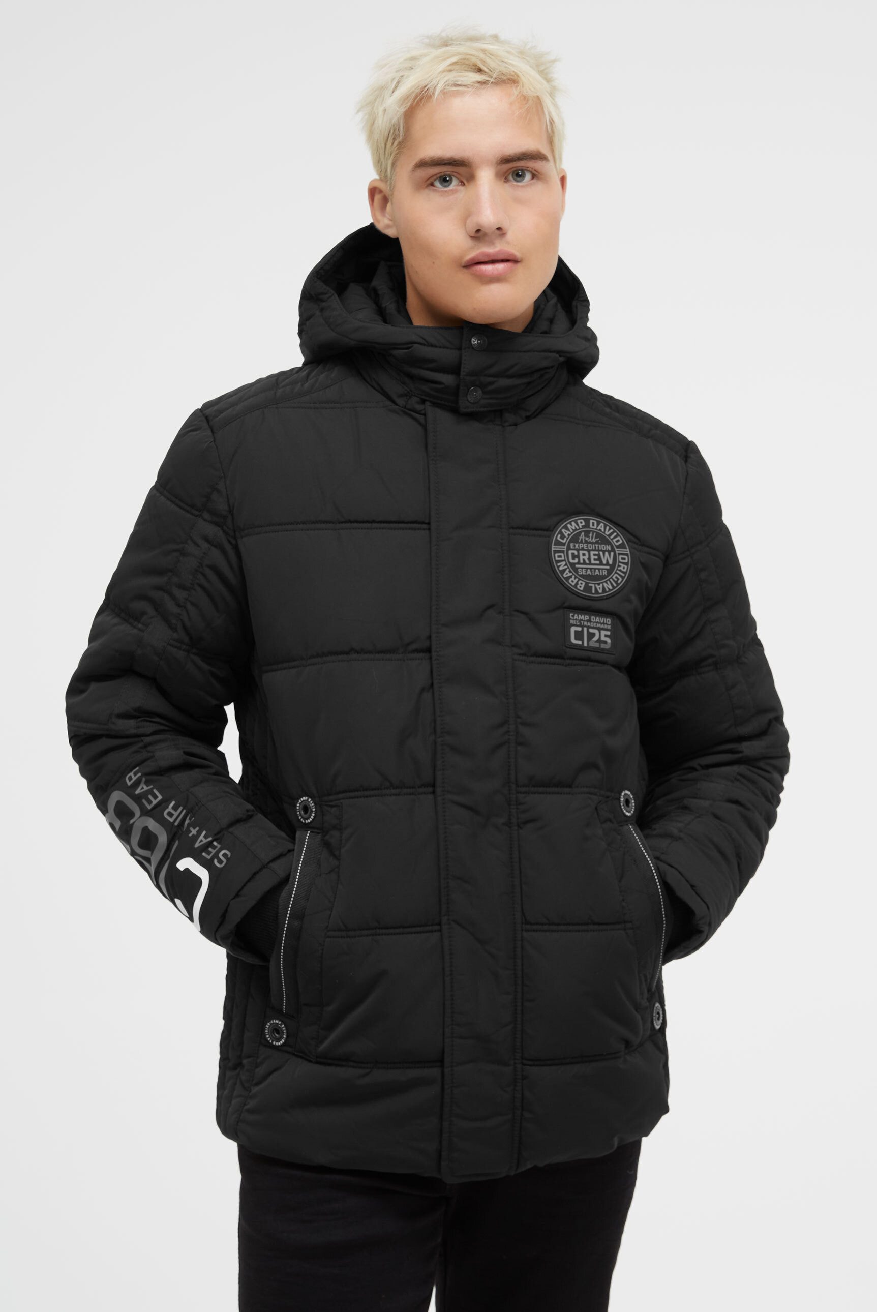 CAMP DAVID Winterjacke mit Innentaschen günstig online kaufen