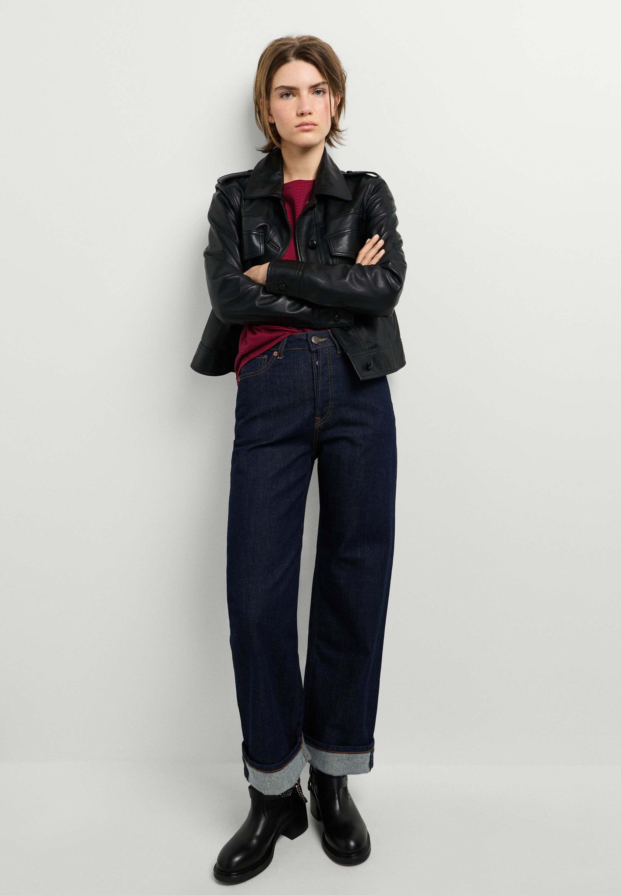 Pepe Jeans Straight-Jeans straight leg jeans STRAIGHT JEANS UHW LEXA