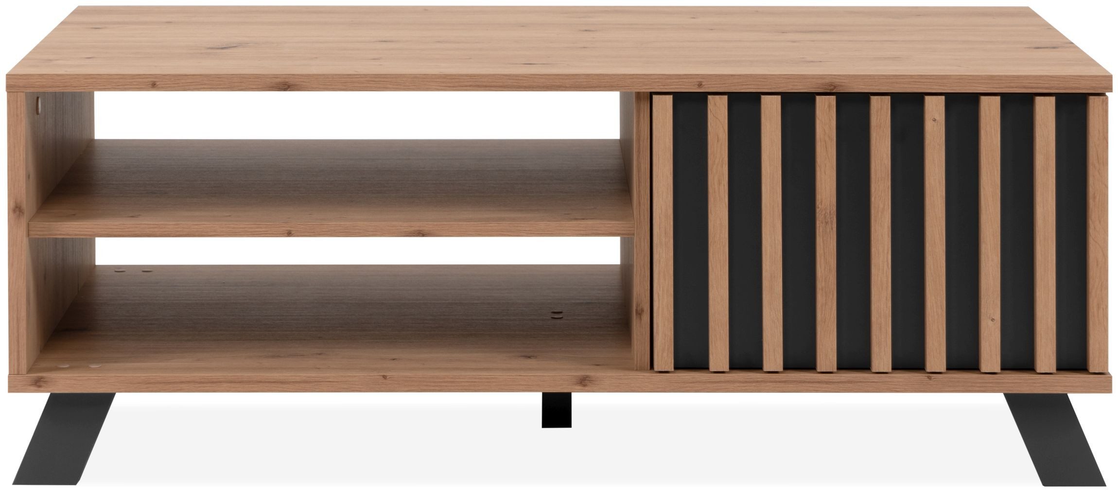 Finori Couchtisch Medan 55A, Artisan Oak / Anthrazit B x H x T ca. 110,5 x 42 x 67 cm