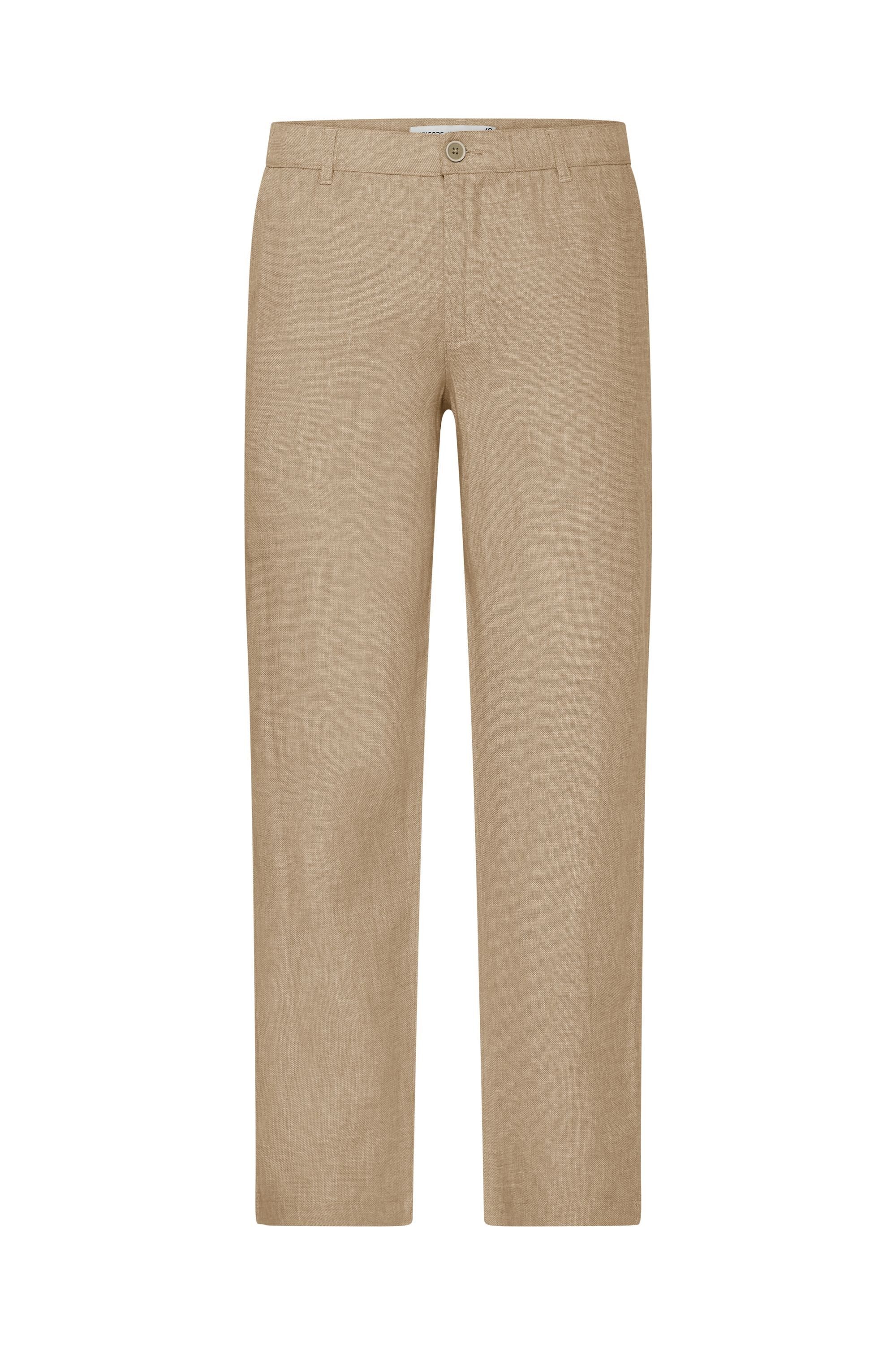 Indicode Leinenhose IDTropelo Sommerliche Chinohose aus Leinen-Baumwoll-Mix