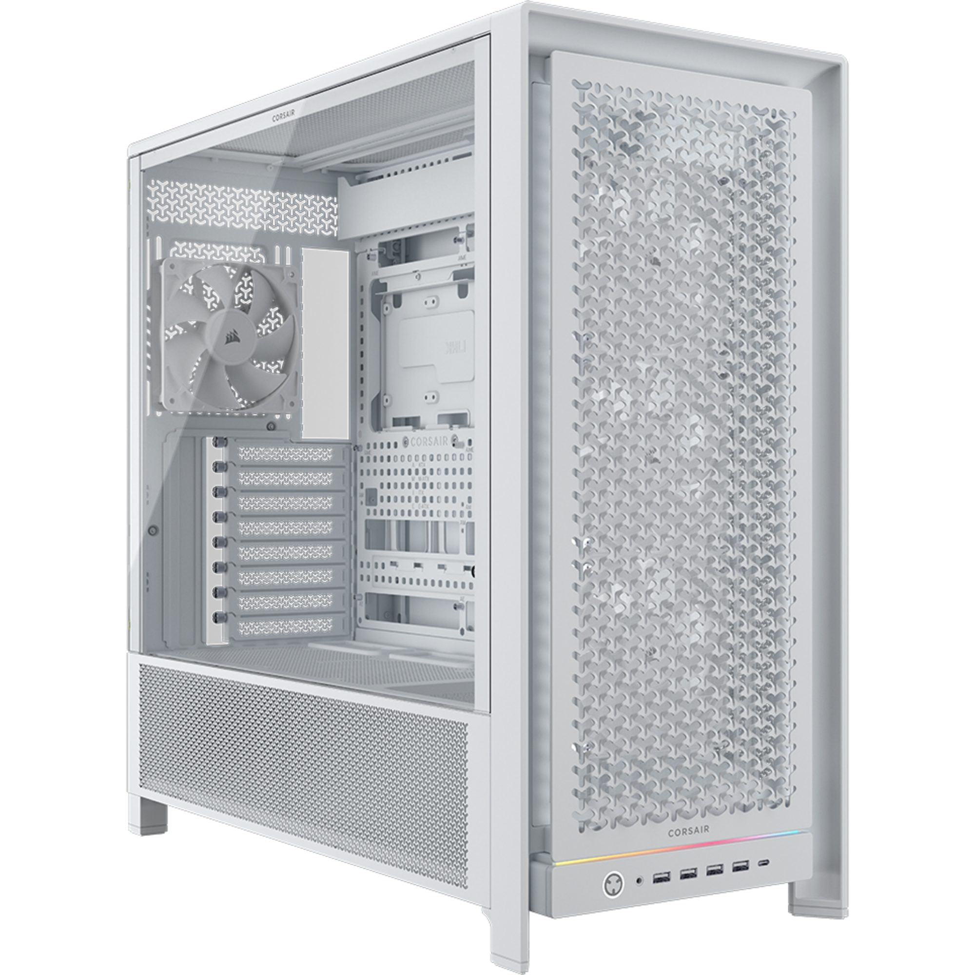 Corsair PC-Gehäuse Corsair FRAME 5000D RS, Tower-Gehäuse, (Tempered Glass)