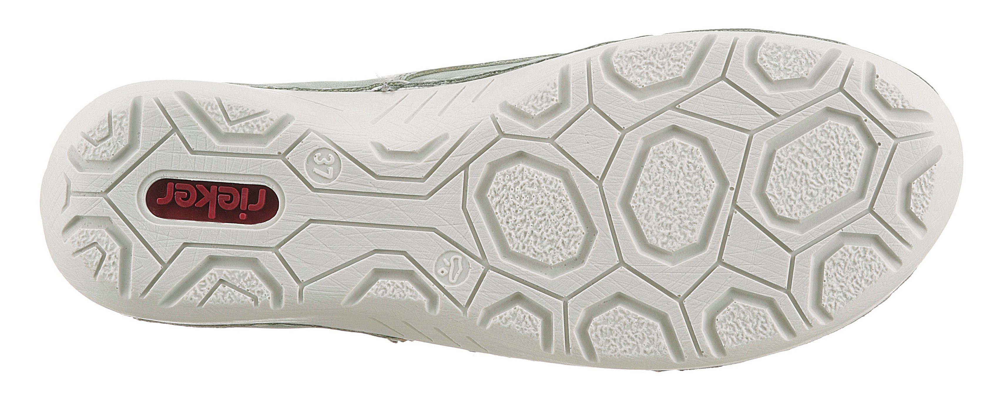 Rieker Sneaker im Sportslook, Freizeitschuh, Halbschuh, Schnürschuh