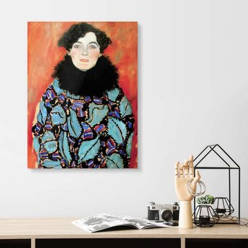 Posterlounge Acrylglasbild Gustav Klimt, Johanna Staude, Wohnzimmer Malerei