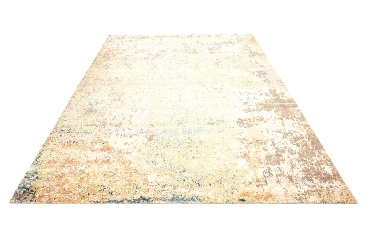 Orientteppich Sadraa 243x308 10 Nain Handgeknüpfter rechteckig, Höhe: Moderner Designteppich, Trading, / mm Orientteppich