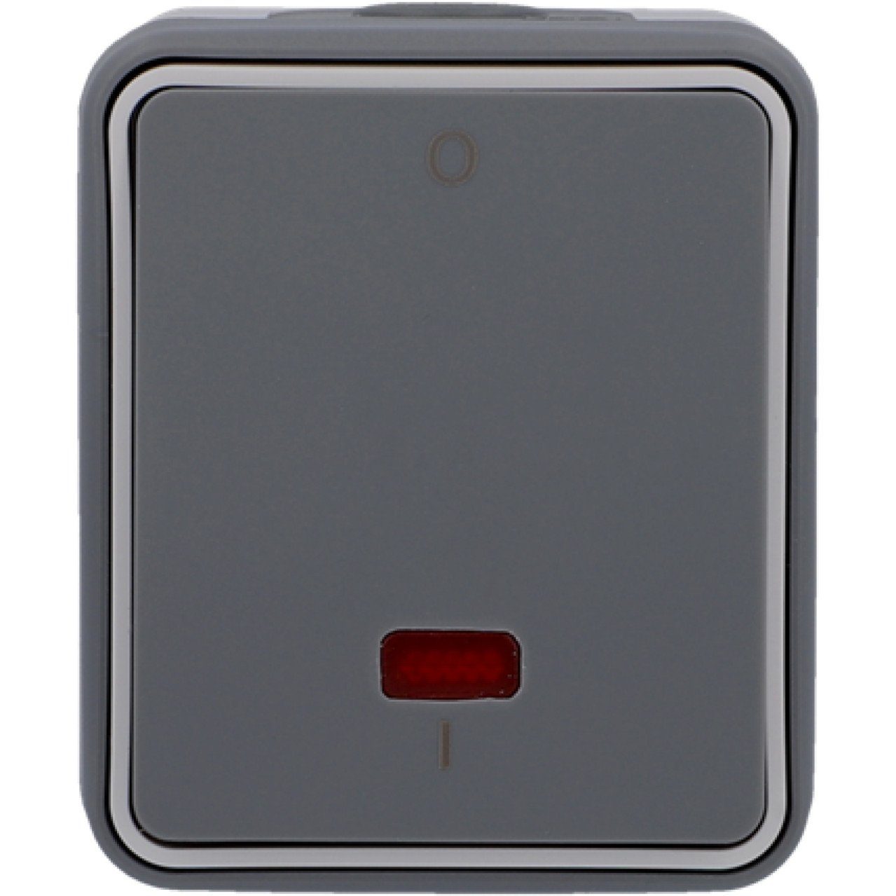 UNITEC Aufputz-Steckdose Unitec Heizungsnotschalter Feuchtraum Mini