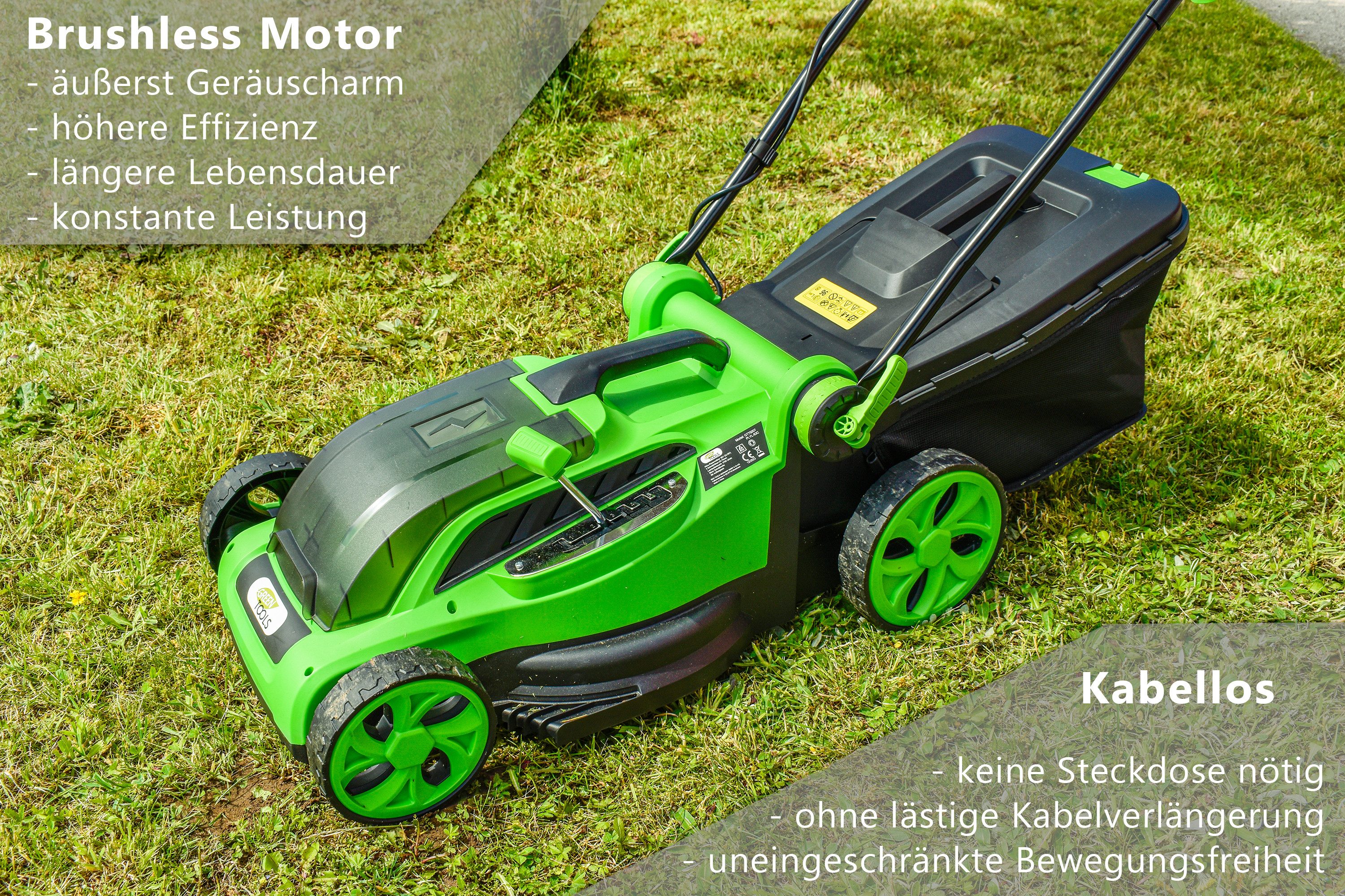Green Tools Akkurasenmäher 36V mit optionaler günstig online kaufen