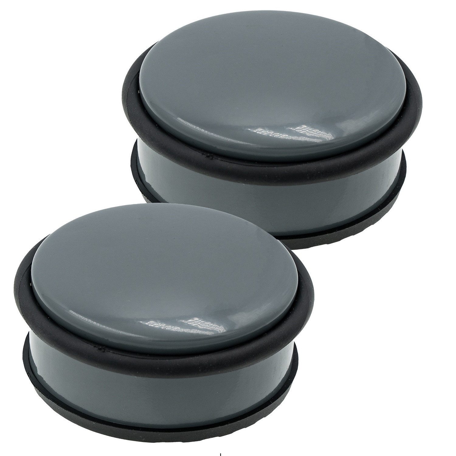 hrb Bodentürstopper Türstopper aus Edelstahl schwerer Stopper für Boden (2 St)
