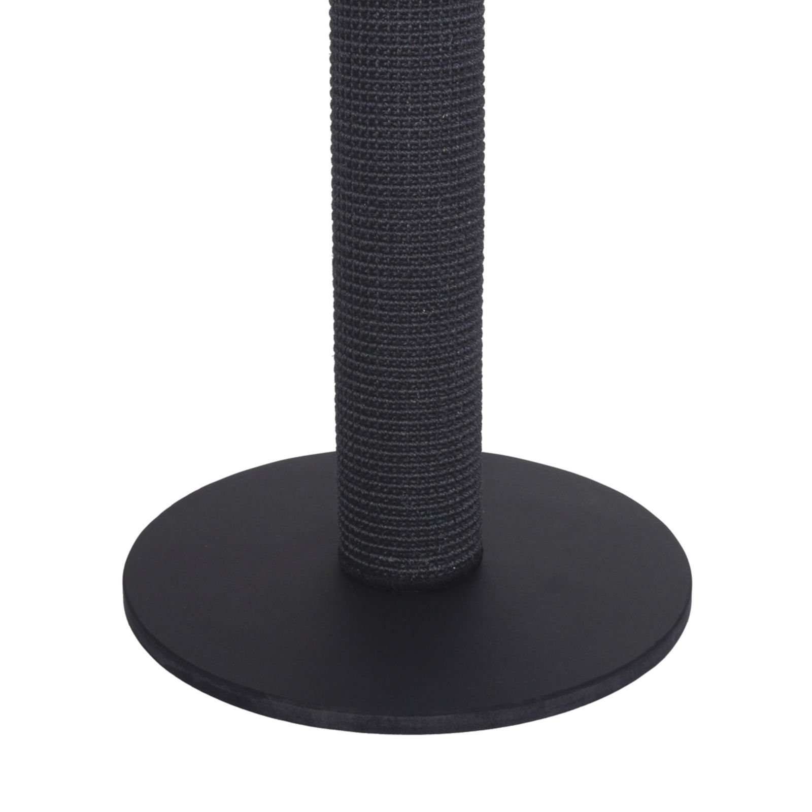 Aktiv Kat Kratzbaum Kratzbaum Bodenpodest rund Ø 40 cm - Schwarz, Durchmesser 40 cm