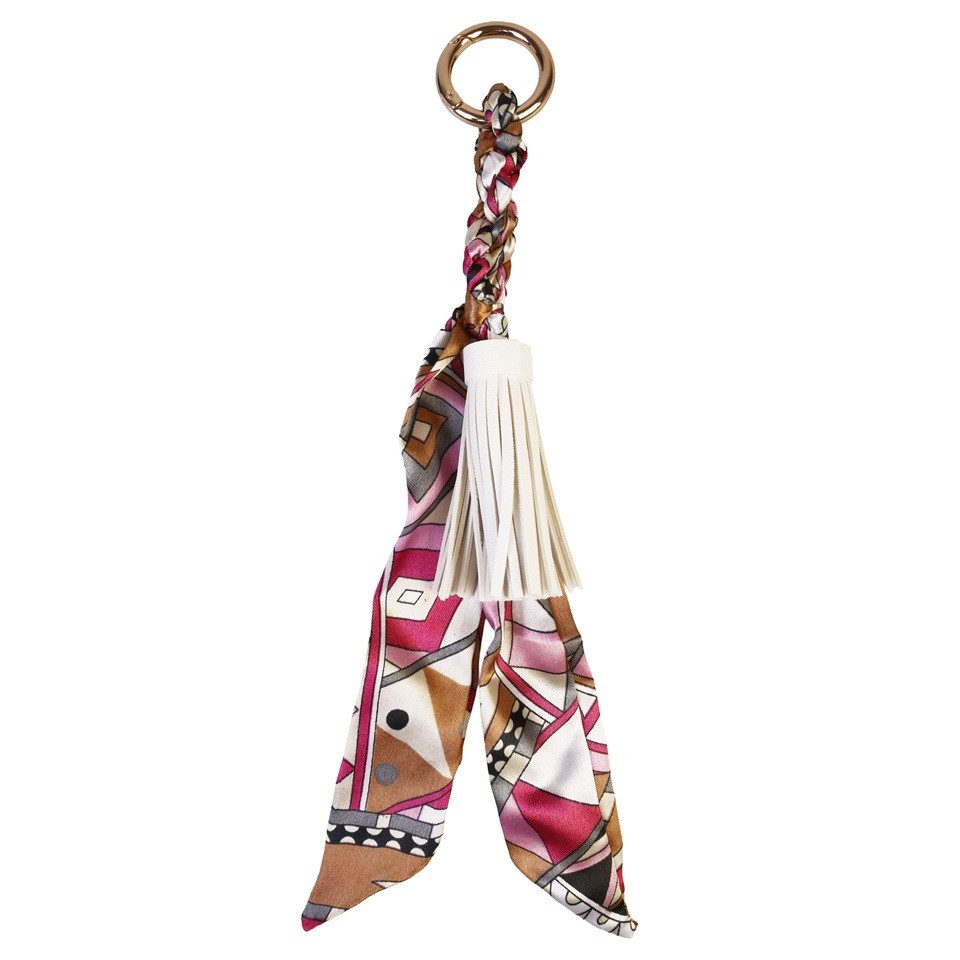 Capelli New York Taschenanhänger mit Tuch und Quaste