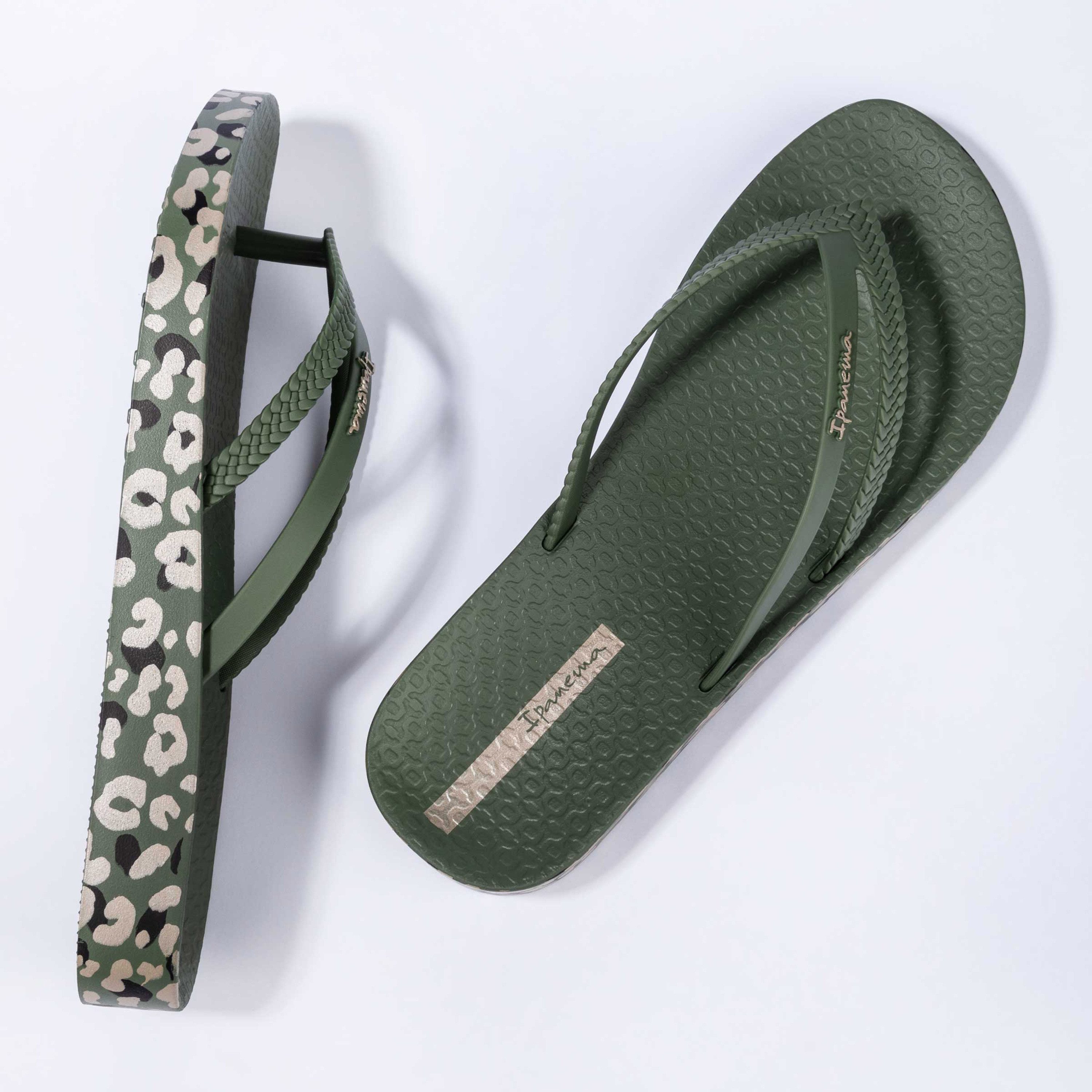 Ipanema BOSSA SOFT V FEM - Zehentrenner / Flip Flop Zehentrenner Flip Flop mit bedruckter Außensohle - geteilter Riemen