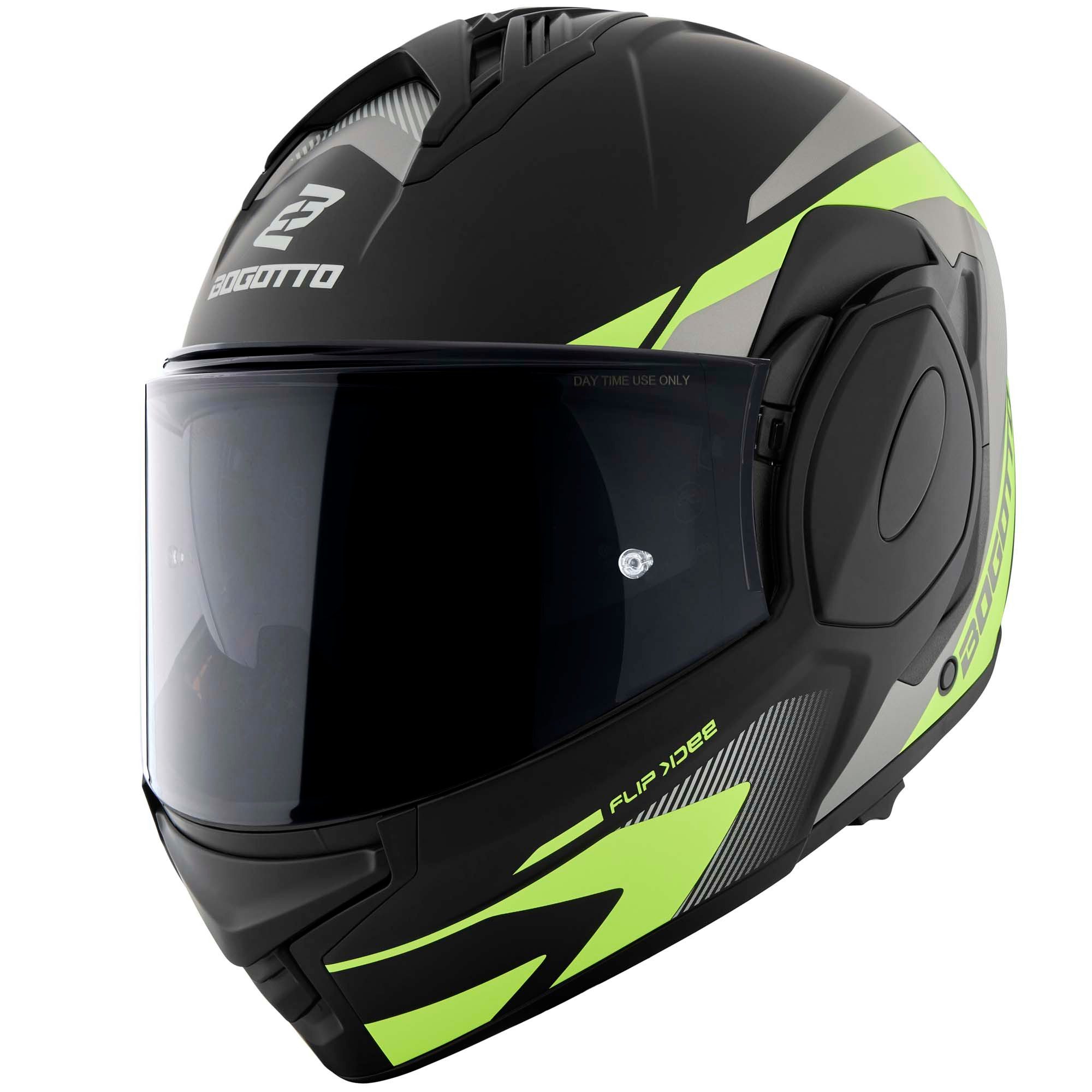 Bogotto Motorradhelm FS-X600 Atyr Klapphelm, Vorbereitet Für Kommunikationssystem,geeignet Brillenträger,vorbe