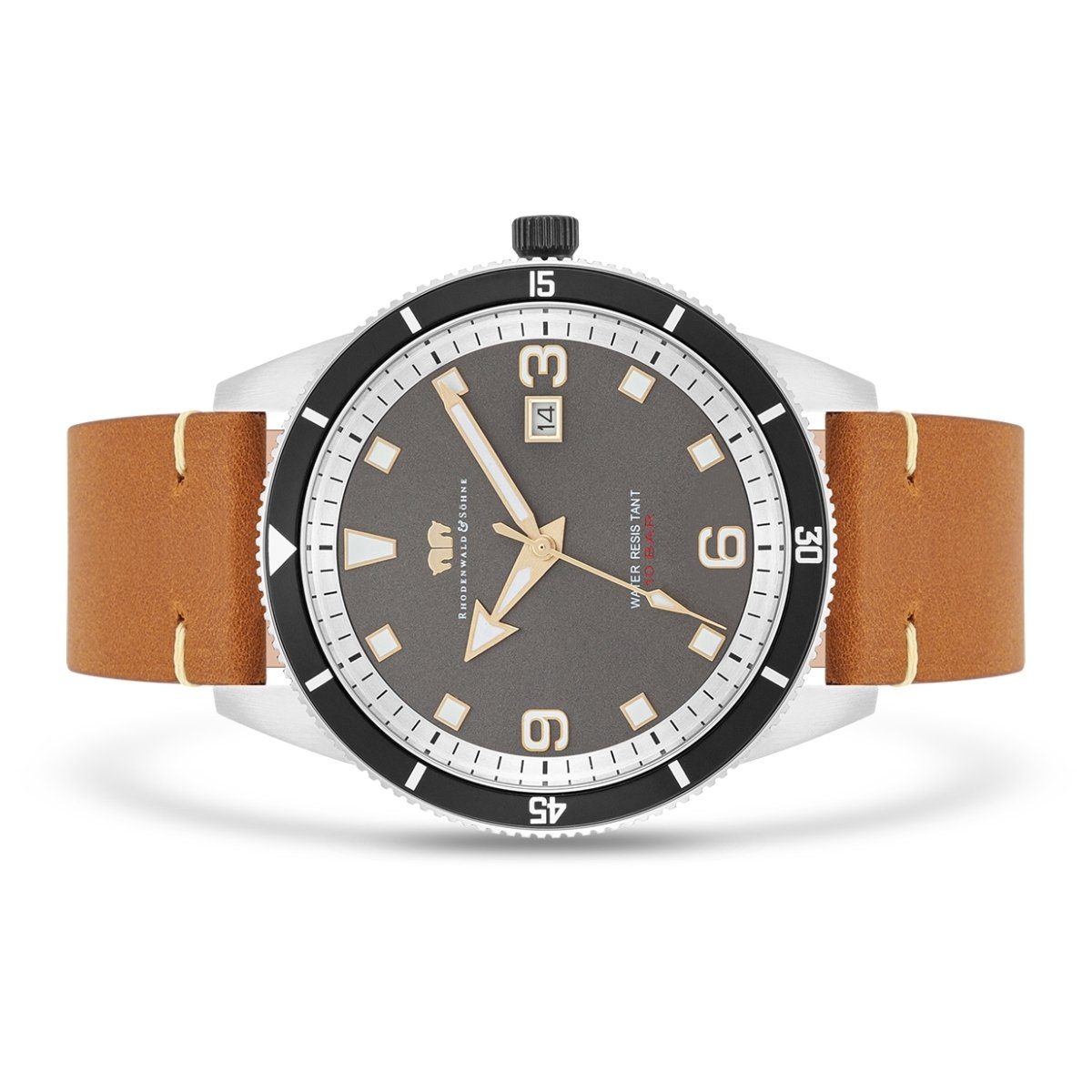 Rhodenwald & Söhne Quarzuhr Vintage II braun, mit Quarzwerk günstig online kaufen