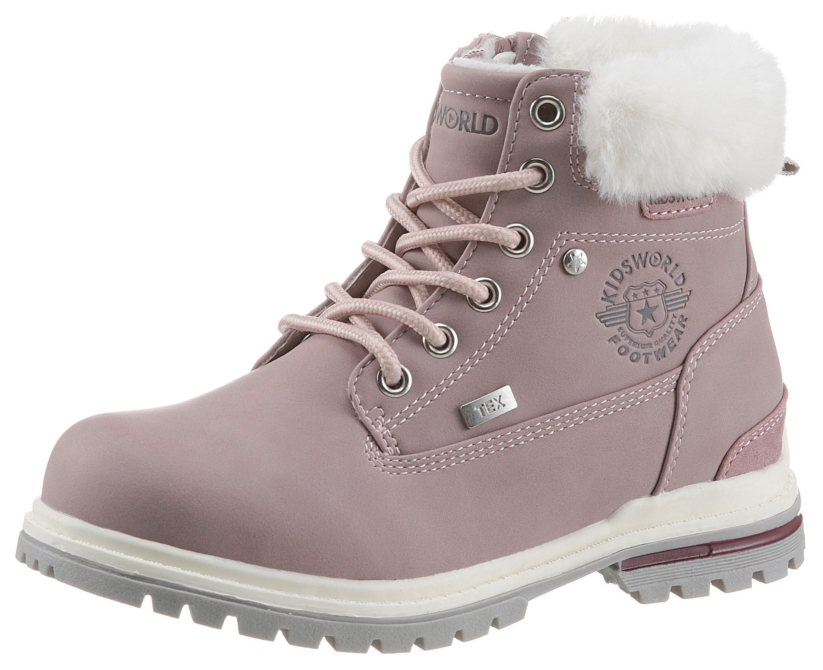 mit KIDSWORLD Logoprägung Winterstiefel