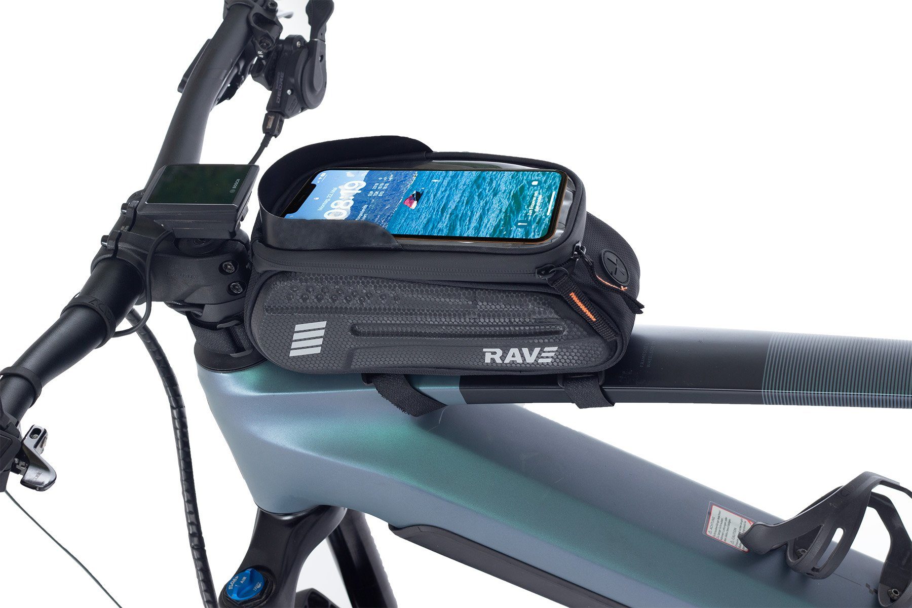 Oberrohrtasche Handy-Rahmentasche Topcase Bike&Outdoor Fahrrad Rave