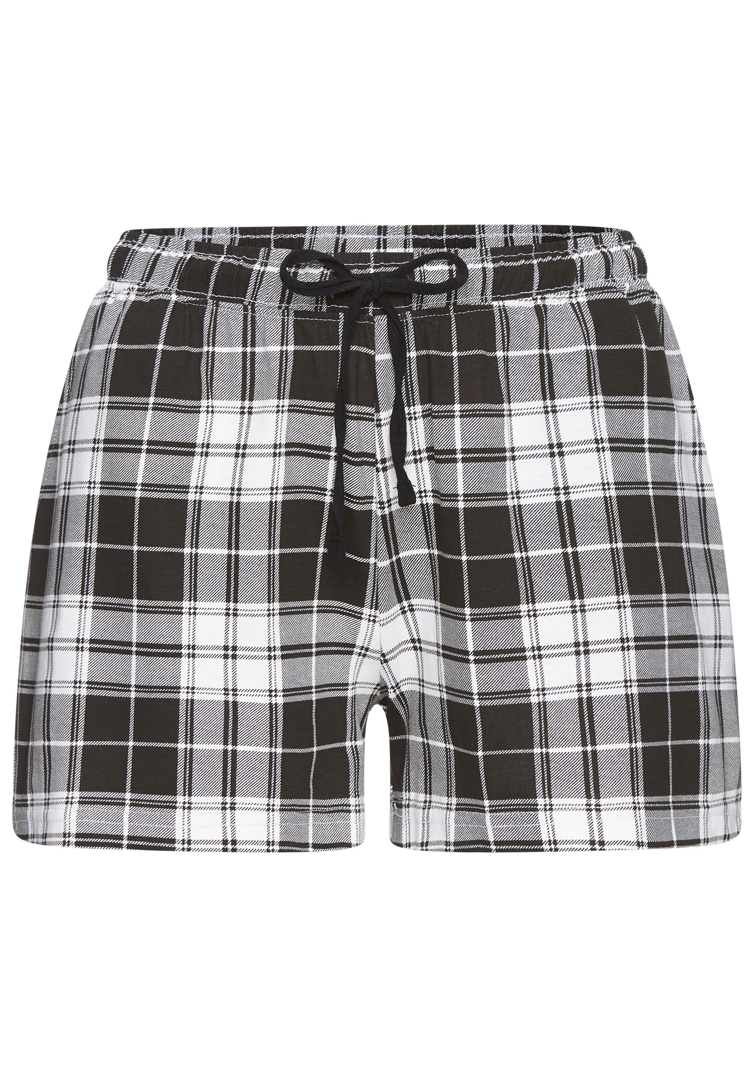 Vivance Dreams Pyjamashorts (Set, 2-tlg) mit Streifen oder Karos