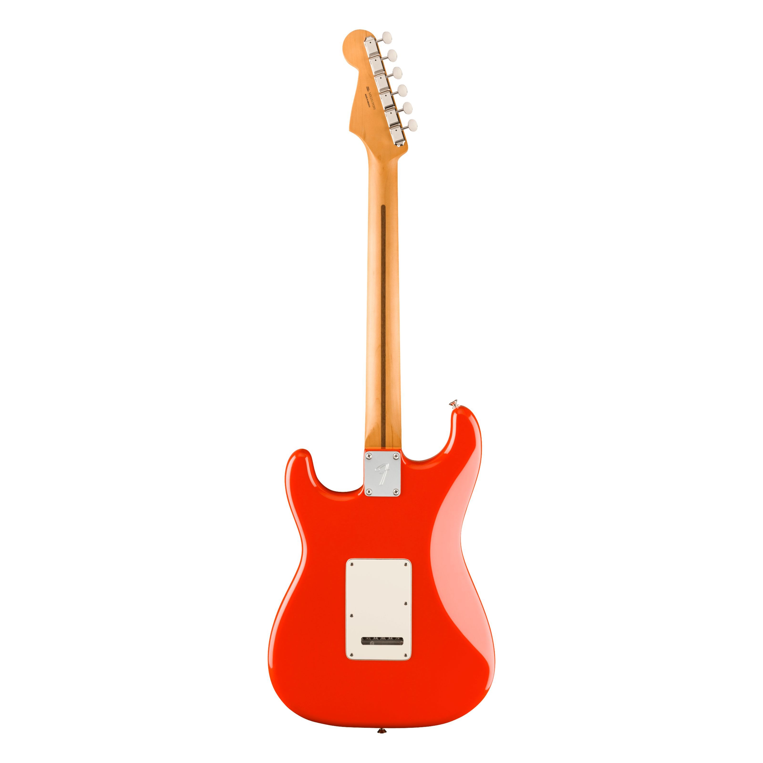 Fender E-Gitarre, E-Gitarren, ST-Modelle, Player II Stratocaster RW Coral Red - E-Gitarre