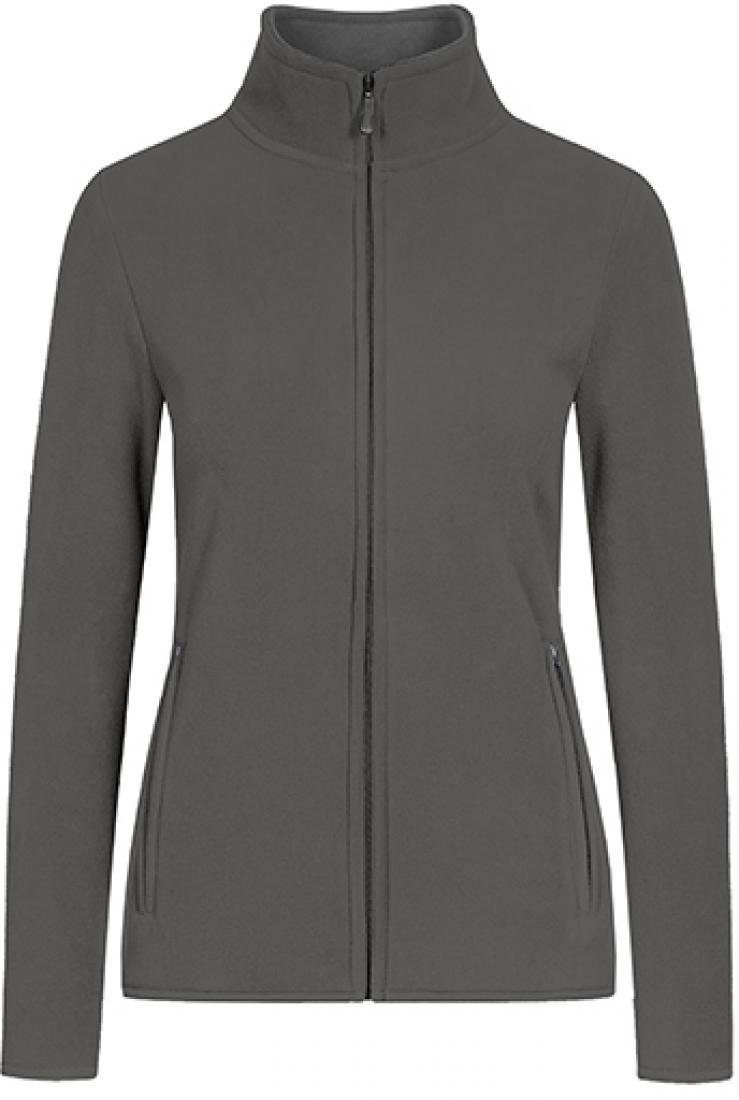 Fleecejacke Damen Double Fleece Jacket, verdeckter Reißverschluss