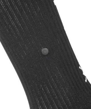 Burlington Socken Black Logo