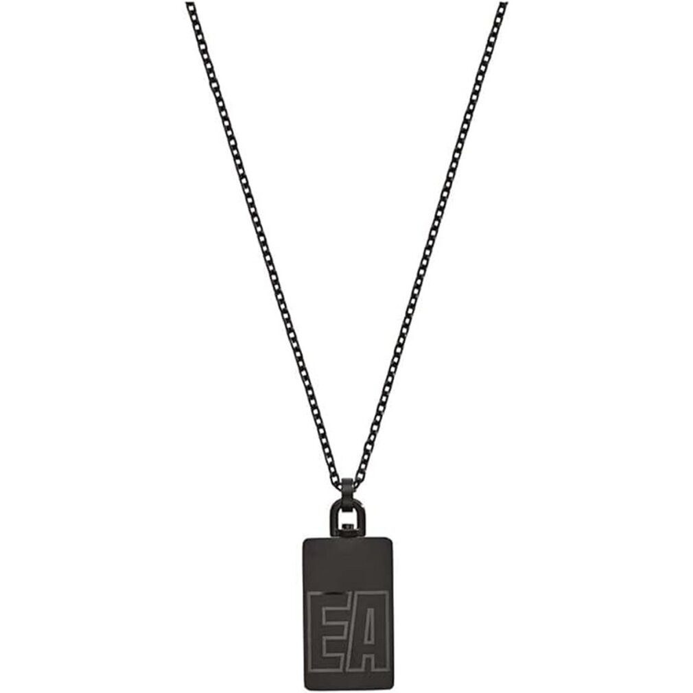 Emporio Armani Kette mit Einhänger Men´s steel necklace with pendant EGS2677001