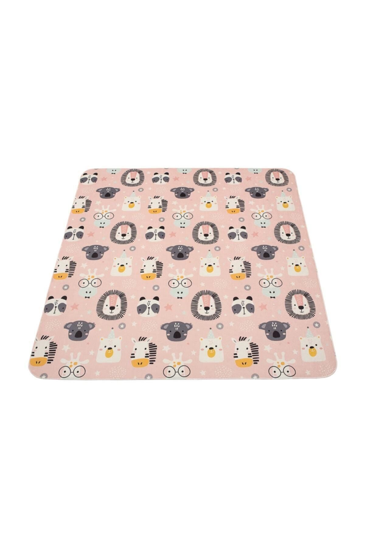 en.casa Kinderteppich, quadratisch, Spielmatte für Babys und Kinder 150 x 150 cm 89860358