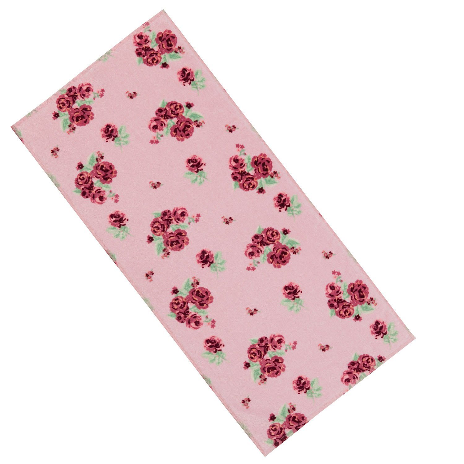 Vossen Duschtücher Rosegarden, Baumwolle (1-St), Duschtuch Velourstücher 100% Baumwolle Größe: 67x140cm pink