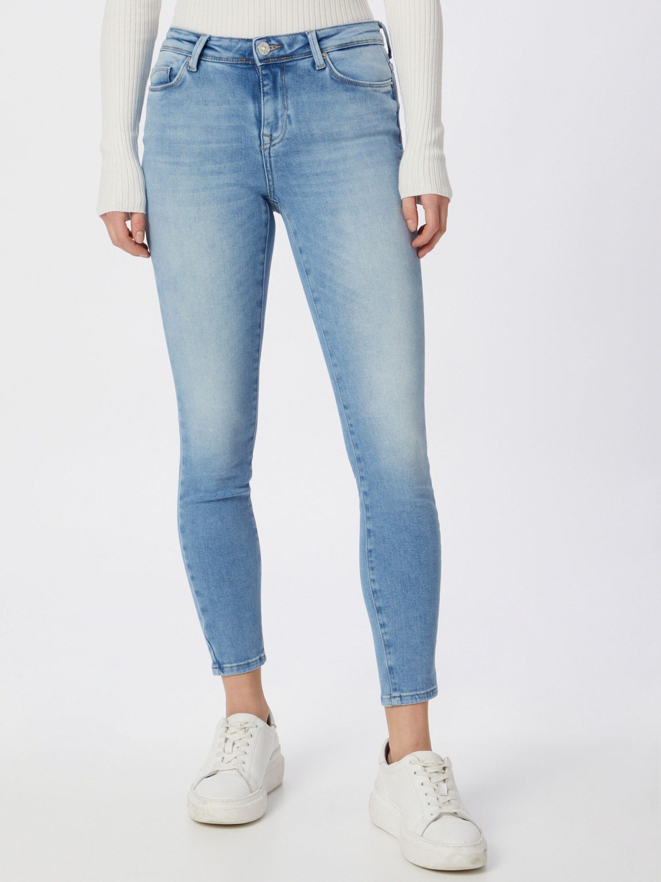7/8-Jeans (1-tlg) Details Shape ONLY Plain/ohne