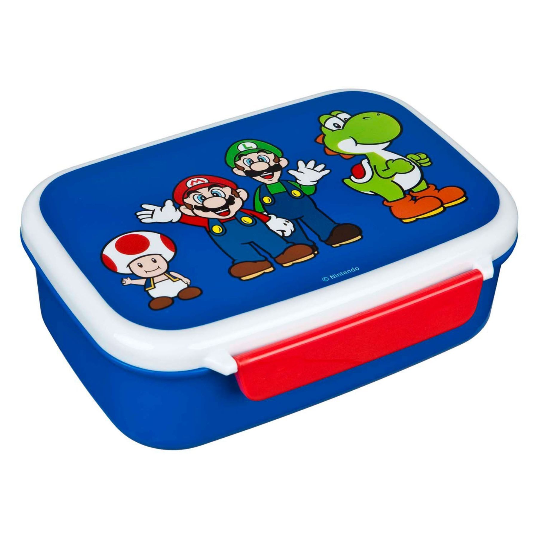 Super Mario Lunchbox Brotdose – Praktische Butterbrotdose für Schule und Ausflüge