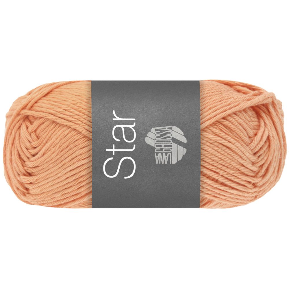 LANA GROSSA STAR Häkelwolle, 90 m (klassisches Topflappengarn aus 100 % Baumwolle), 50 g