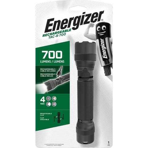 Energizer Taschenlampe Tactical Rechargeable 700 Lumen (1-St), wiederaufladbar über USB