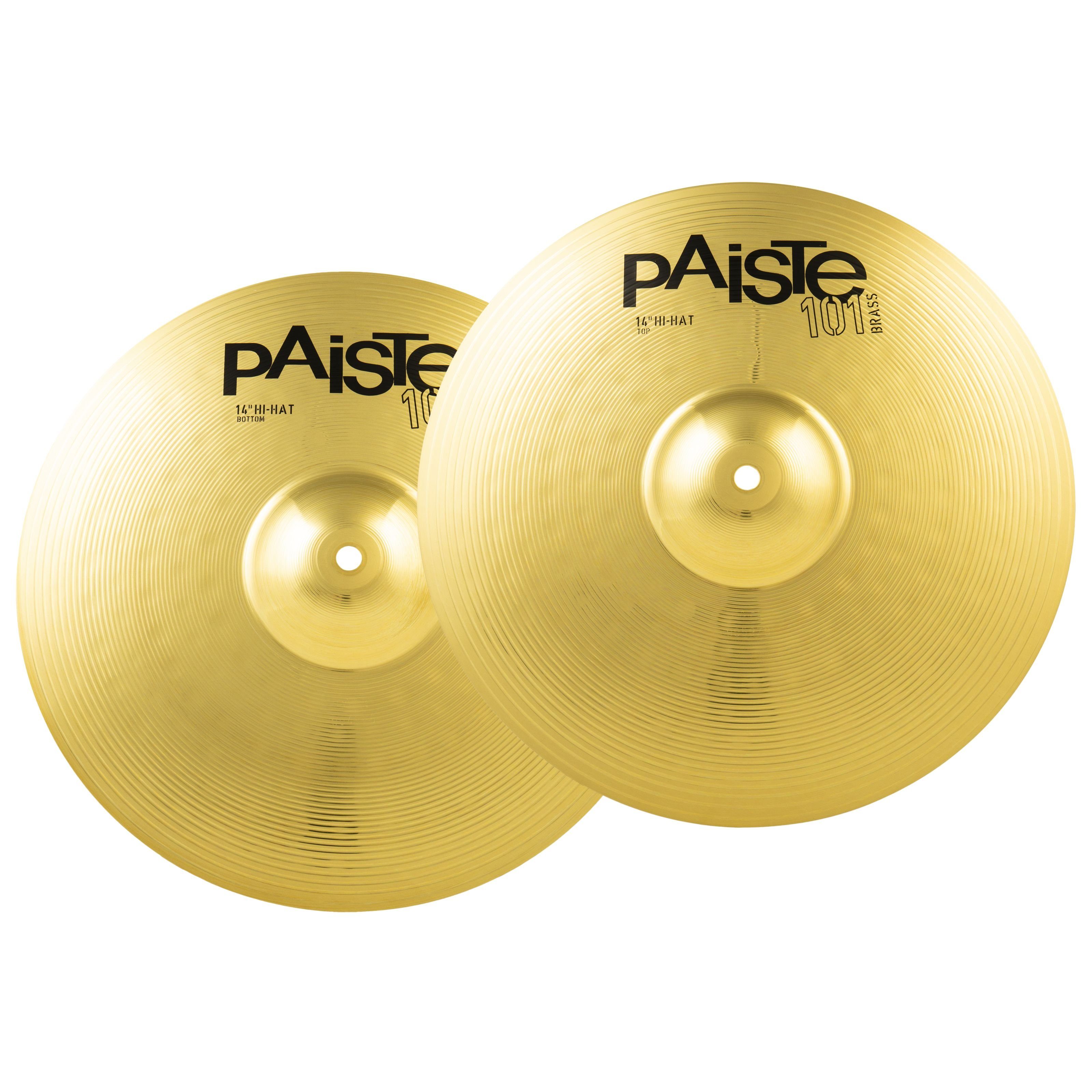 Paiste Becken,101 Brass HiHat 14", Cymbals, Hi Hats, 101 Brass HiHat 14" - HiHat