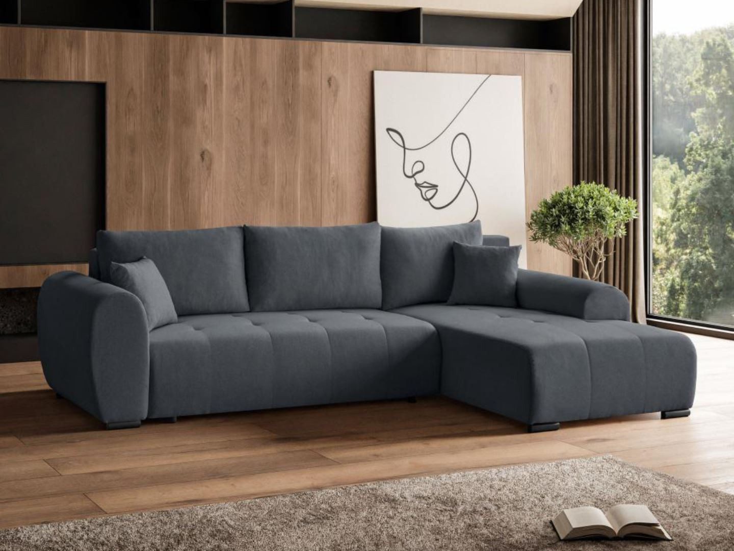 Beautysofa Ecksofa DIANA, mit Schlaffunktion, viele günstig online kaufen